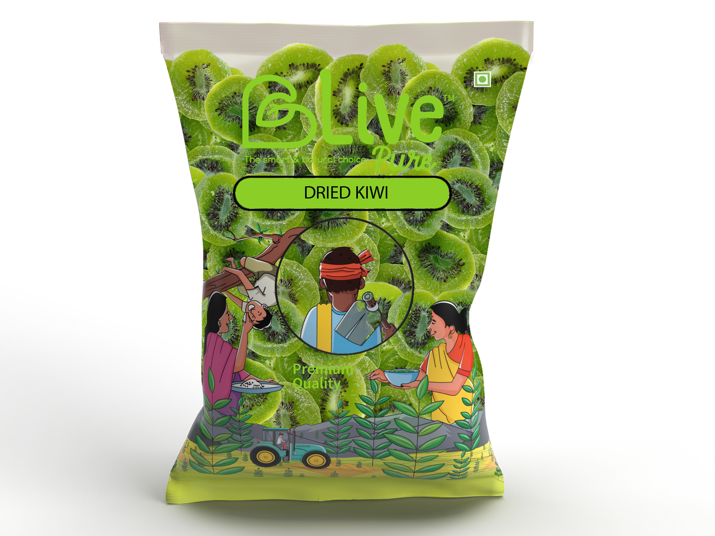 Dried Kiwi 100 Gms.