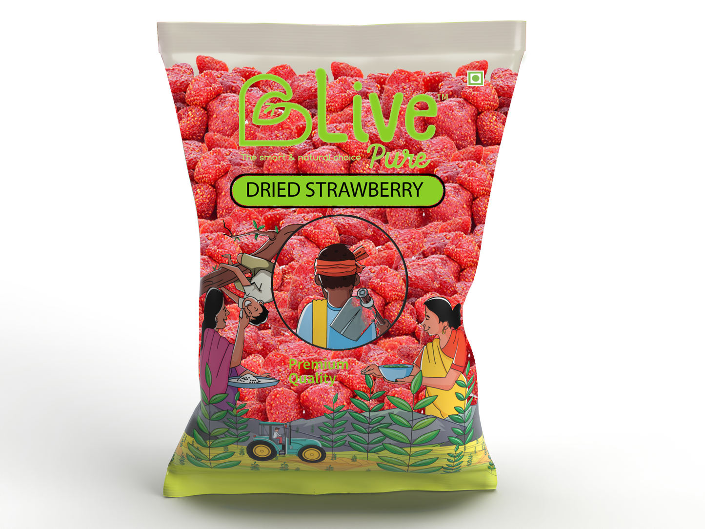 Dried Strawberry 100 Gms.
