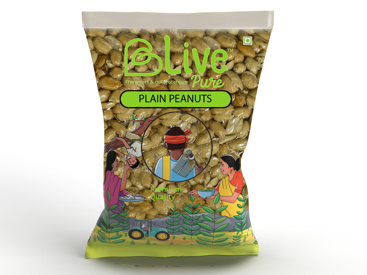 Jumbo Roasted Plain Peanuts 200 Gms. 200 Gms.