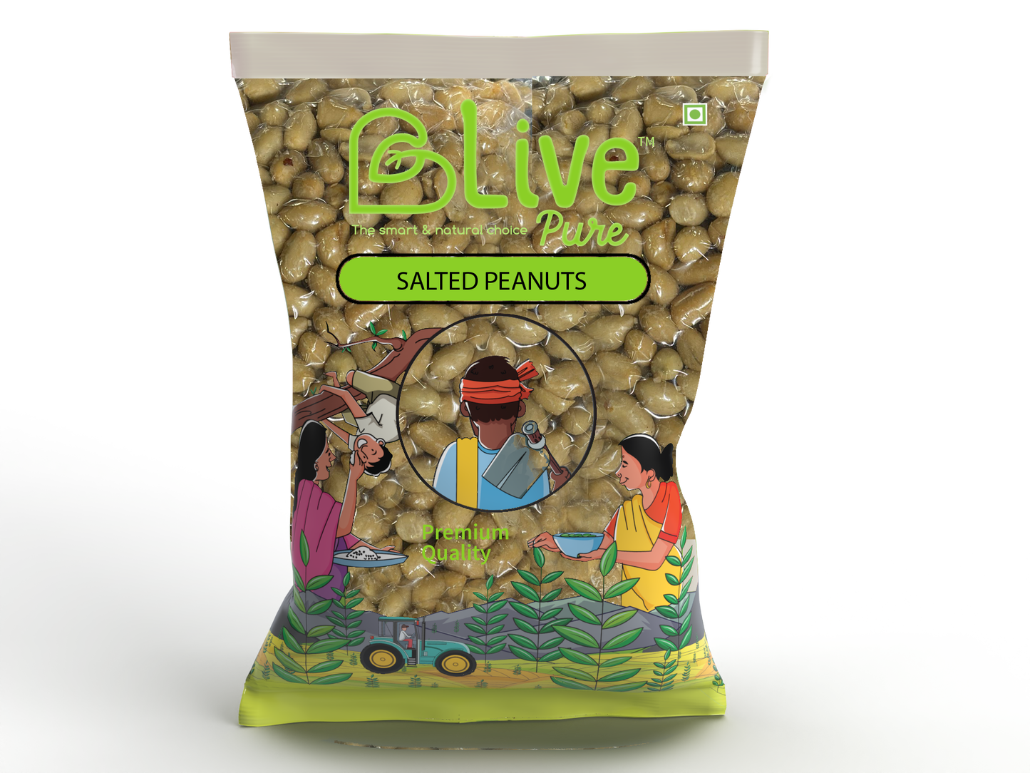 Jumbo Salted Peanuts 200 Gms. Pack of 10