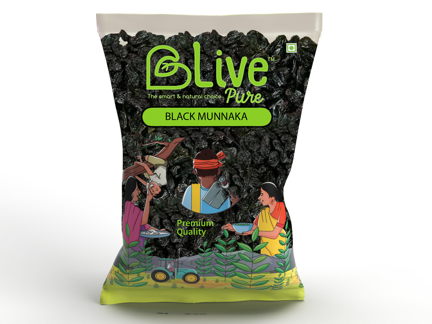 Black Munnaka / Black Kismis 100 Gms.