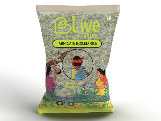 Minicate Boiled Rice 1 Kg.