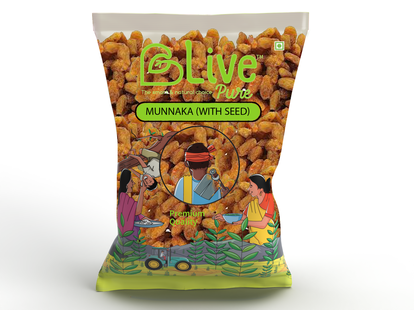 Munnaka (with seed) / Black Kismis Lazeez   100 Gms.