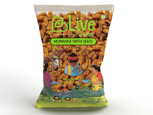 Munnaka (with seed) / Black Kismis Lazeez   100 Gms.