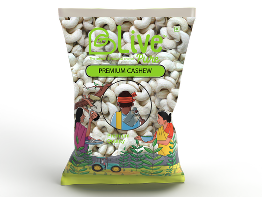 Premium Cashew - Raw 100 Gms.