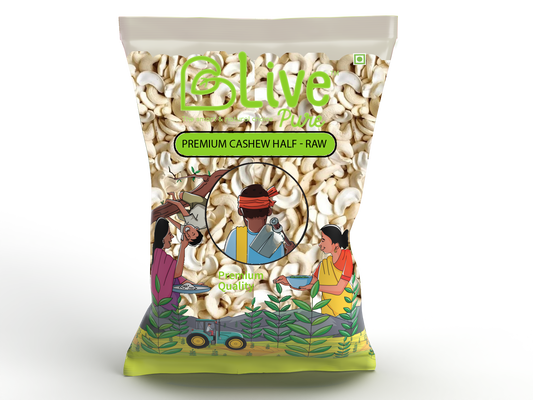 Premium Cashew Half - Raw 100 Gms.