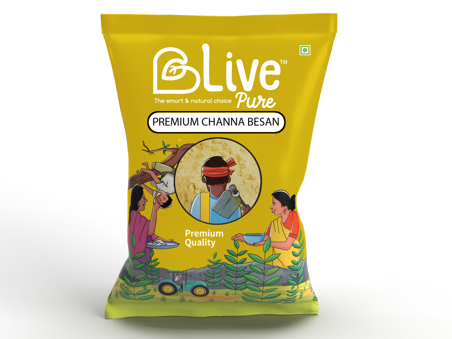 Premium Channa Besan 500 Gms.