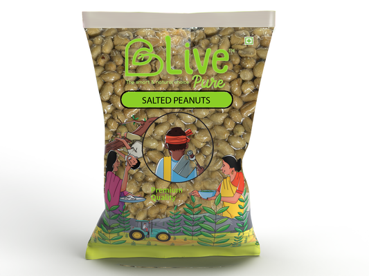 Jumbo Salted Peanuts 200 Gms. Pack of 10
