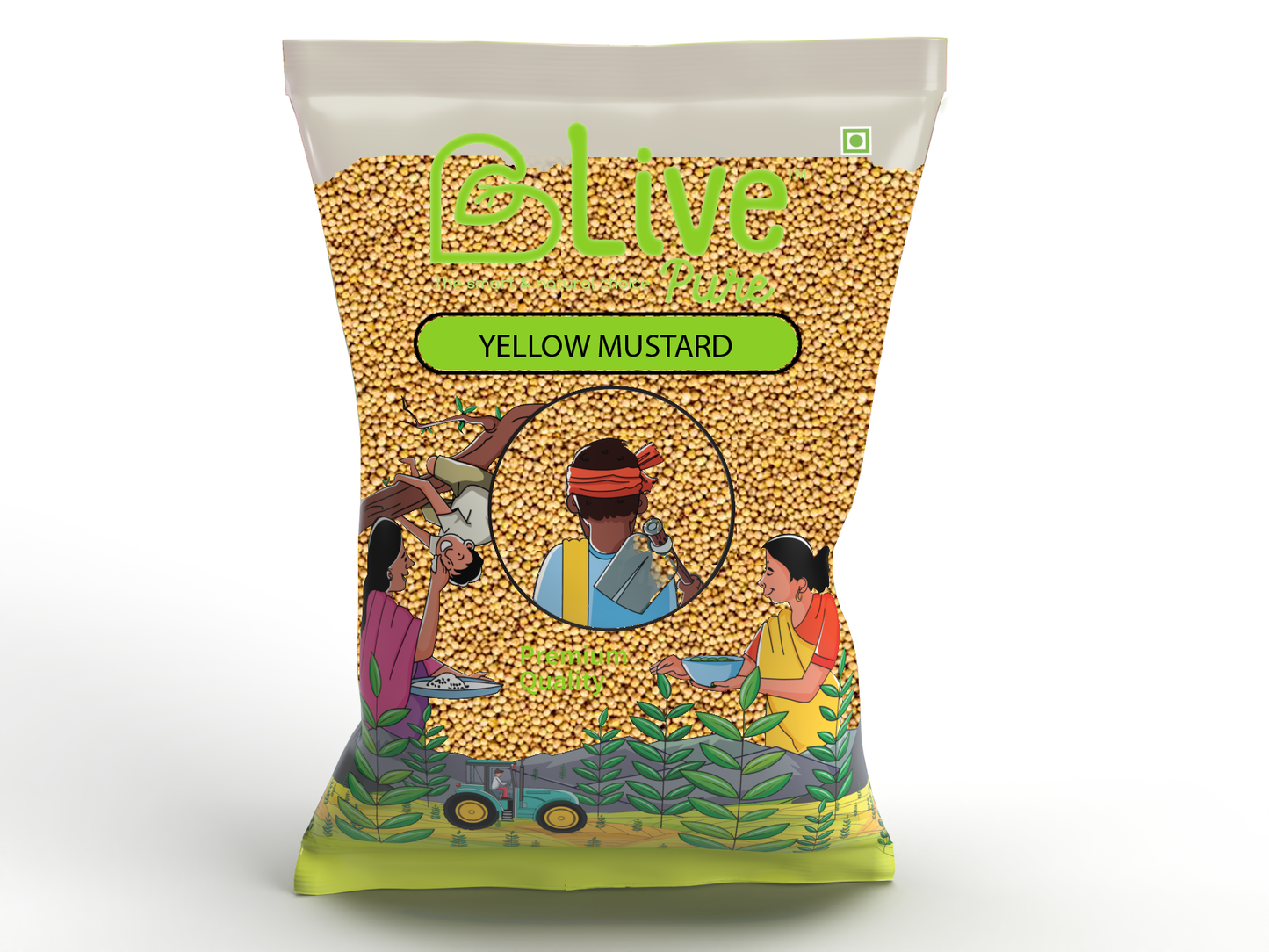 Yellow Mustard 100 Gms.